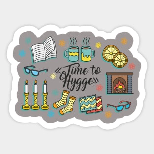 Cozy Hygge Sticker